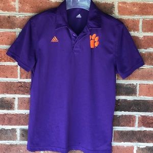 Purple Adidas shirt